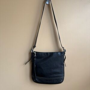 Coach Black Convertible Crossbody / Shoulder Bag